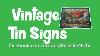 Rnpvideo003 Vintage Warner Brothers Tin Sign Found By Dumpster For Ebay