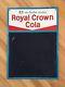 Scarce Vintage 27 Royal Crown Rc Cola Embossed Tin Menu Board Advertising Sign