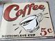 Set Of 4 Vintage Tin Signs American Miscellaneous Goods Retro Plate