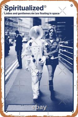 Spiritualized // Jason Spaceman Poster Retro Metal Tin Vintage Sign 12 X 8 Inch