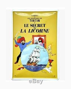 TINTIN Tin Sign Vintage Style Wall Ornament Coffee & Bar Decor Size 8in12in 8pcs