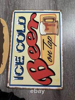 Tin Sign Enamel Retro American Vintage Coca-Cola