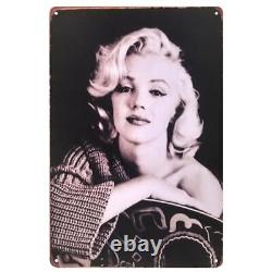 Tin Sign Metal Sign New 7.8x11.8 Marilyn Monroe Sexy Blonde Hollywood Actress