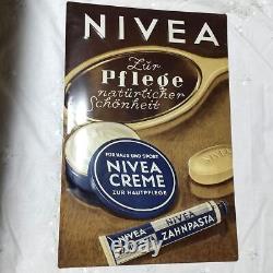 Tin Sign Vintage Nivea Made In Germany Replica Metal