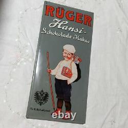 Tin Sign Vintage Ruger Made In Germany Replica Metal