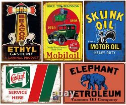 Tin Signs 26 Pieces Reproduction Vintage