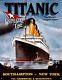 Titanic White Star Line Cruise Ship Retro Vintage Tin Sign, New