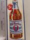 Vintage Old Fashion Root Beer Tin Litho Door Push Sign Withembossed Bottle-9x3