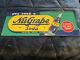 Vintage Rare 1940s Mint Nugrape Soda Metal Tin Sign Near Perfect! Owned 25 Yrs