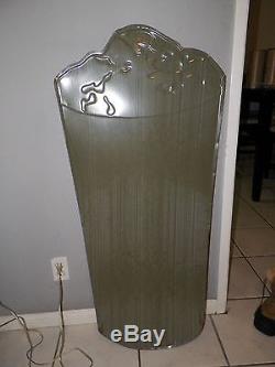 Vintage Rootbeer Malt Float Tin Sign 48 1/2 Tall 23 Wide Very Good Condition