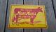 Vintage Sign Moorman's Minerals Cow Feed Embossed Tin