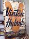 Vinton Hybrids Iowa Corn Seed Sales Rare Vintage Tin Sign