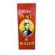 Vtg 70s Political Tin Sign Sanford Heilner Uncle Sam Pipe This Place Is Bugged