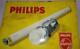 Vtg Very Rare Philips Lamps Light Holland Tin/metal Enamel Advertisin Sign 1950s