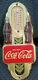 Vintage 1941 Coca Cola Twin Bottle Tin Thermometer