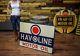 Vintage 1950's Havoline Indan Refining Company Tin Sign Gas Oil Station Advert