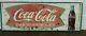 Vintage 1960, S Coke Coca Cola Tin Sign