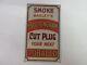 Vintage Advertising Bagley's Buckingham Tobacco Door Push Tin Rare M-61