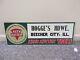 Vintage Advertising Keen Kutter Hogge's Hdw Store Wall Sign Tin 393-t