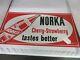 Vintage Advertising Norka Soda Mint Tin Litho Sign Soda Store Akron, O. M-523