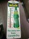Vintage Advertising Wink Canada Dry Soda Large Store Tin Thermometer 558-v