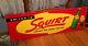 Vintage Antique Squirt Soda Cola Tin Non Porcelain Bottle Country Store Sign Wow
