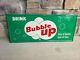 Vintage Bubble Up Embossed Tin Soda Pop Gas Station 28 Embossed Metal Signnice
