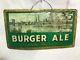 Vintage Burger Beer Tin Sign 14x 8 Cincinnati