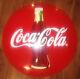 Vintage Coca Cola Advertising Porcelain Enamel Tin Sign Plate 20'