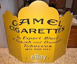 Vintage Camel Cigarettes Metal Tin Zippo Display 85 Years 1913-1998 Catalog