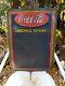 Vintage Coca Cola Chalkboard Menu Board Specials To-day Old Tin Sign 27 X 19