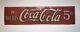 Vintage Coca Cola Sign 1922 Tin Tacker Authentic