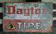 Vintage Dayton Tires Sign With The Horse Single Sidedtin (large 5ft × 3ft.)