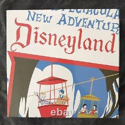 Vintage Disneyland Park Tin Signs Kevin Kidney Jody Daily LE 1955 SIGNED BOX Art