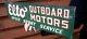Vintage Early Tin Elto Outboard Boat Motor Metal Sign Gasoline Oil Rare
