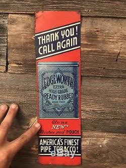 Vintage Edgeworth Tobacco Sign