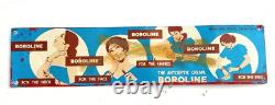 Vintage Femila Snow Antiseptic Cream Boroline Advertising Tin Sign Board TS226