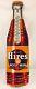 Vintage Hires Root Beer Tin Metal 29 Bottle Shaped Thermometer Made In Usa