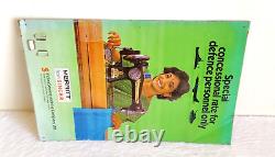 Vintage Indian Lady Graphics Singer Sewing Machine Advertising Tin Sign TS158