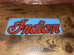 Vintage Indian Tin Sign