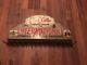 Vintage International Harvest Check Cables Tin Sign With Hooks 12 X 22