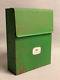 Vintage John Deere Mail Box File Tin 1956- 4 Leg