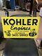 Vintage Kohler Engine Tin Sign, Vintage Sign, Cub Cadet, Wheel Horse, Ski-doo