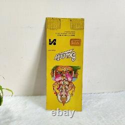 Vintage Lord Ganesha Graphics Sweety Glucose Biscuit Tin Sign Board Decorative