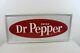 Vintage New Old Stock Original Dr Pepper Tin Sign Soda Advertising Metal Pop
