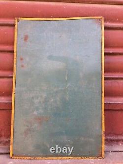 Vintage Old 1930's Geep Batteries Advertising Decorative Tin Sign Board