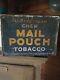 Vintage Old Antique Mail Pouch Tobacco Tin General Store Oil Gas Staion Complete