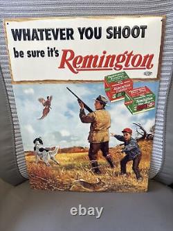 Vintage Olin Corp Winchester & Remington Tin Signs Lot Of 17