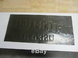 Vintage Original Delco Light Embossed Tin Advertising Sign Used Rare