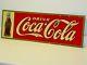 Vintage Original Tin Drink Coca-cola Sign, Dasco 1931, Soda Pop Advertising